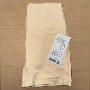 Lululemon Butter Cream Align No Line High-Rise Short 6"